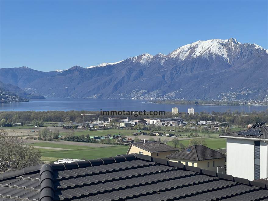 Sicht auf dem Lago Maggiore